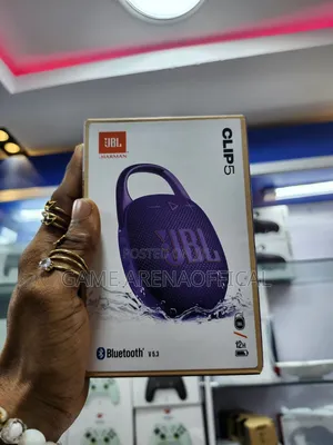 JBL Clip 5 – Rechargeable Bluetooth Speaker (12h Playtime)
