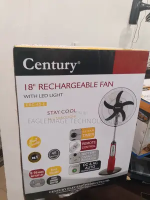 Exclusive: Century 18 Inches Rechargeable Fan - Limited Stock