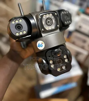 10mp Triple Lens Screens 4g Solar CCTV Camera