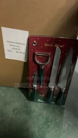 4pieces High Quality Sets of Kitchen Knives and Scissors