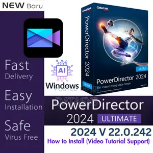 Cyberlink Powerdirector Ultimate 2024 - Complete Pack