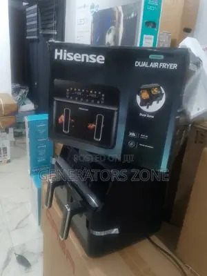 Hisense 8l Dual Chamber Air Fryer H08afbk2s1