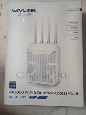 Wavlink Ax3000 Wifi 6 Outdoor Access Point