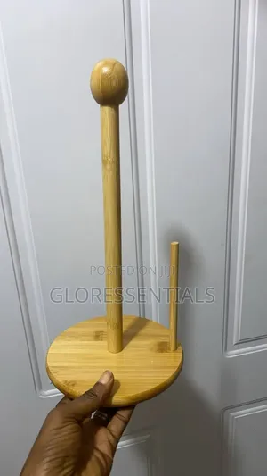 Wooden Tissue Stand Holder