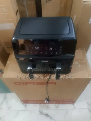 Hisense H08afbk2s1 8l Air Fryer With Dual Heating