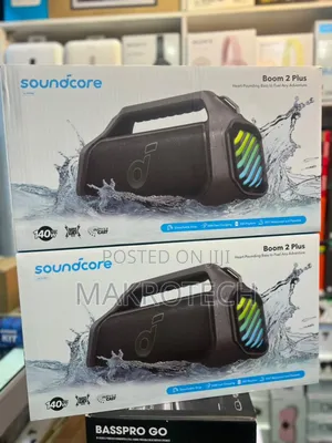 Soundcore Boom 2 Plus By Anker, Outdoor Speaker, 140w, 2+2 Channel,
