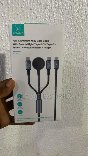 Usams Three in One Data Cable
