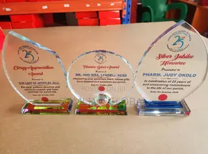 Glass Award Plaques