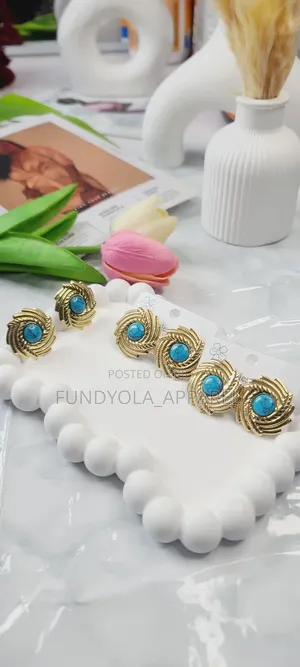 A Blue Pearl Earrings