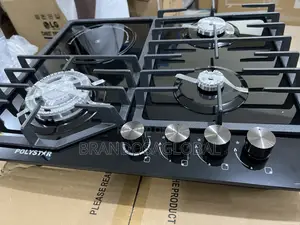 Polystar Pv-Gt60g3h Gas Hob – Built-in With Electric Hotplate