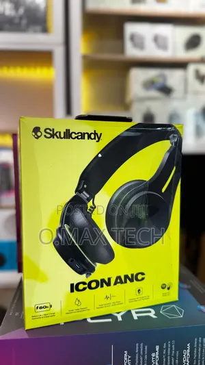 Skullcandy Icon Anc Wireless On-ear Bluetooth Headphones,Anc, 60 Hours