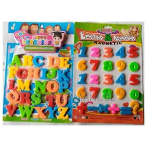 Magnetic Letters and Numbers Early Letter Recognition
 