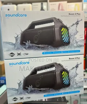 Soundcore Boom 2 Plus by Anker- Outdoor Speaker - 140w- 2+2 Channel-