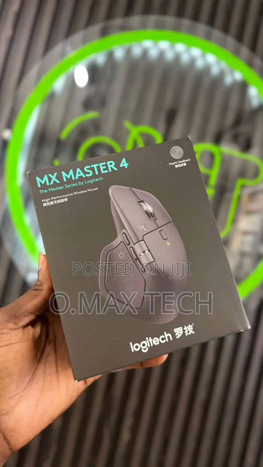 Logitech Mx Master 4, Mouse With Advanced Performance Haptic Feedback