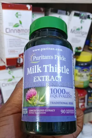 Milk Thistle Extract 1000mg X 90 Softgels