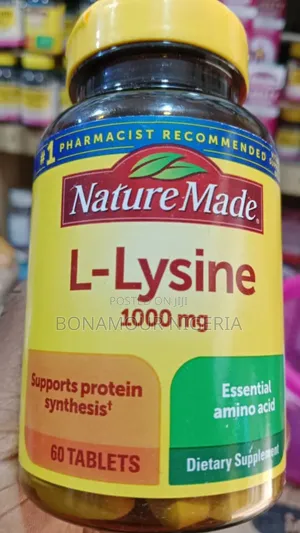 L - Lysine 1000mg X 60 Tablets