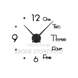 100cm Letter/Number Diy Wall Clock