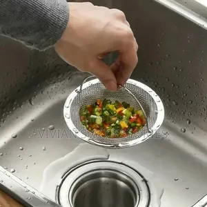 Stainless Steel Kitchen Sink Strainer/ Filter With Handle.