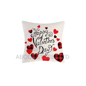 Valentines Day Hearts Throw Pillow