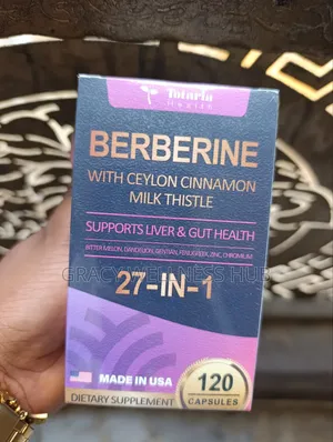 27 in 1 Berberine With Ceylon Cinnamon Milk Thistle