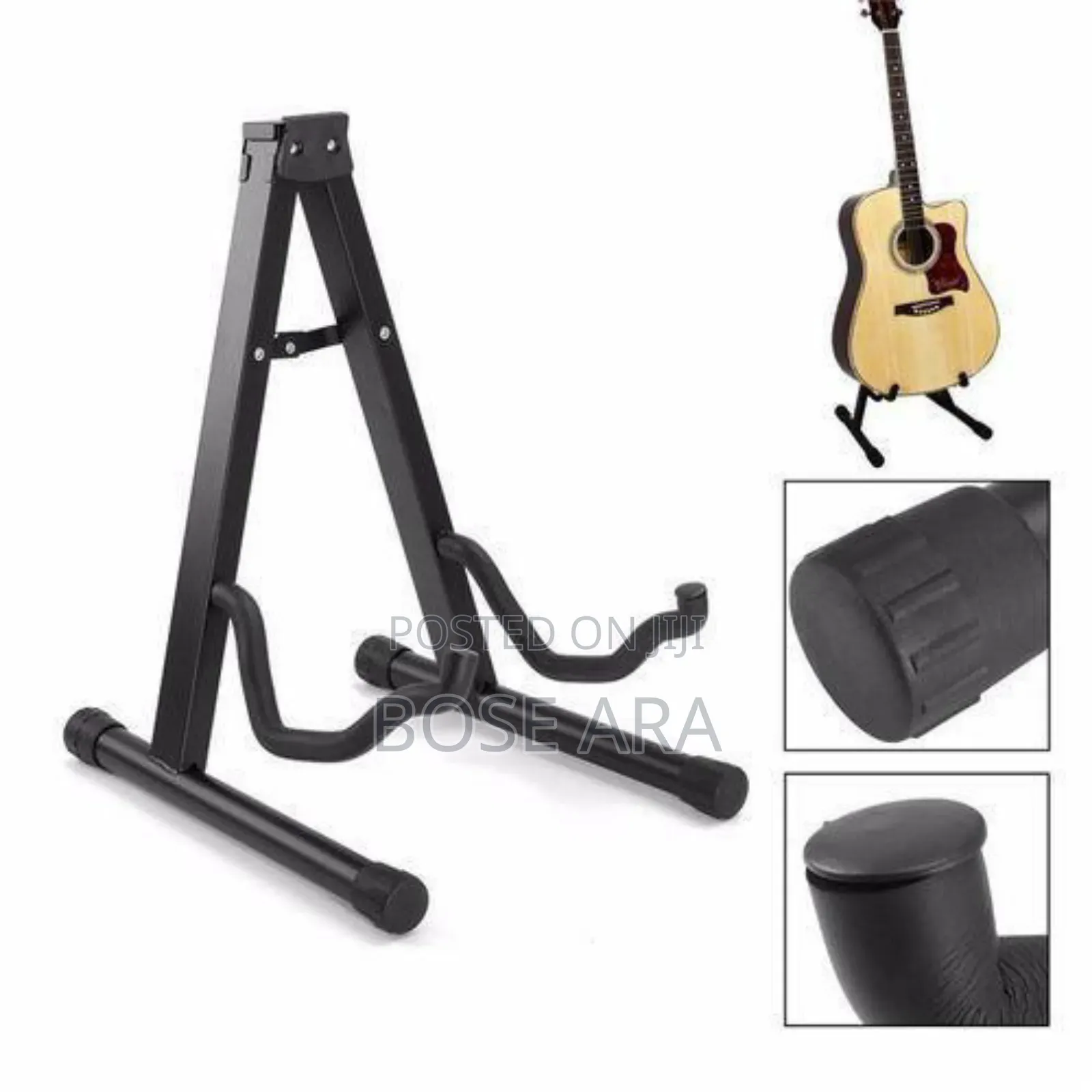 Foldable Guitar Holder Stand Instrument Holder Bass Stand