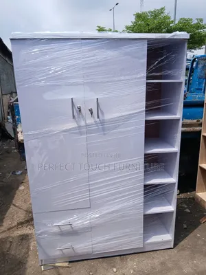 White 4feet by 6feet Wardrobe