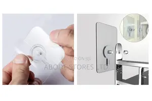 10 Pcs No Drill Silver Wall Hook