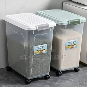40l Storage Food Container Wheels. Large Food Storage Container Lagos