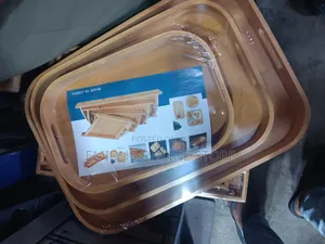 Set of Wooden Trays 3 in 1