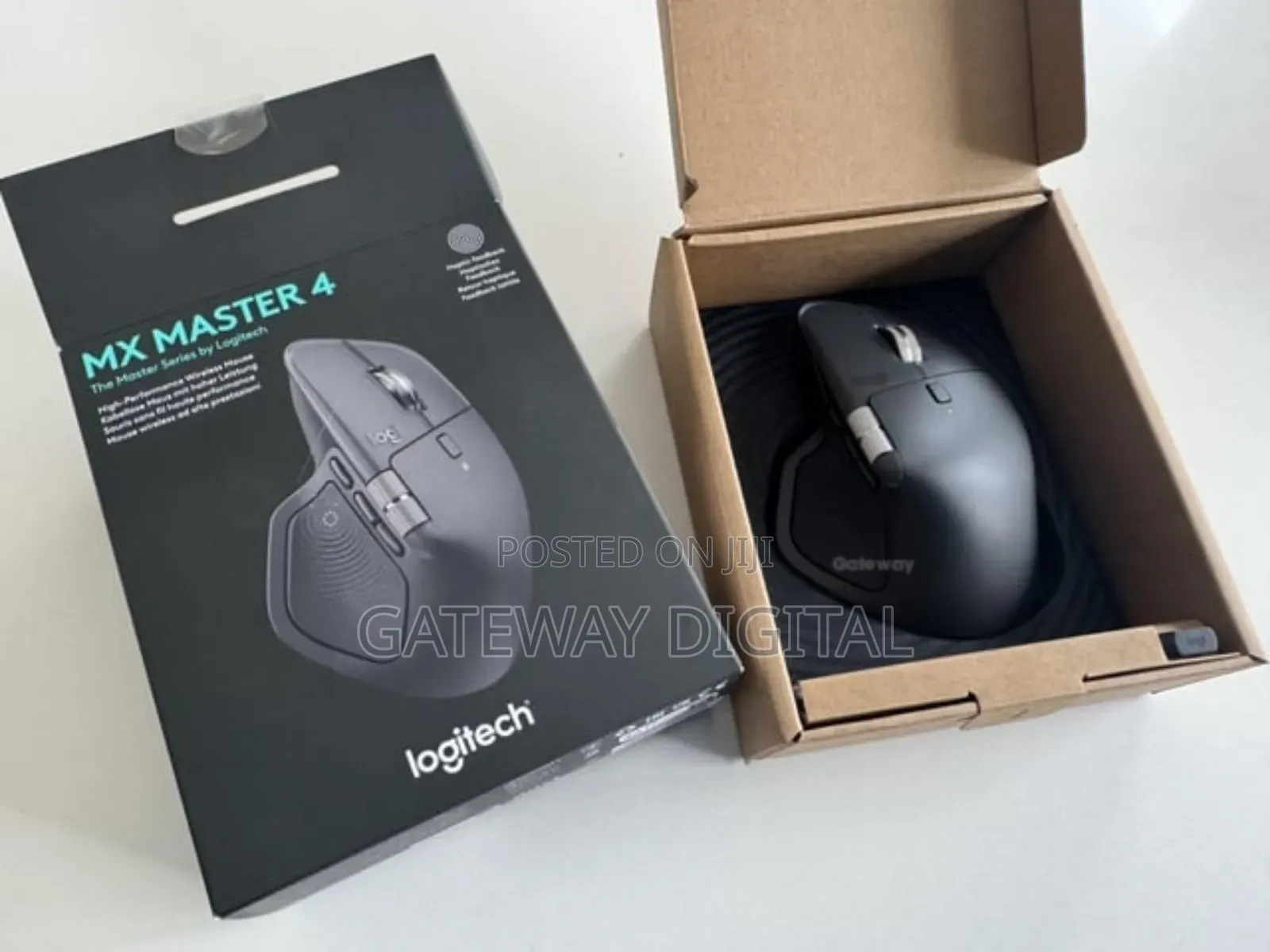 Logitech Mx Master 4, Ergonomic Bluetooth Mouse