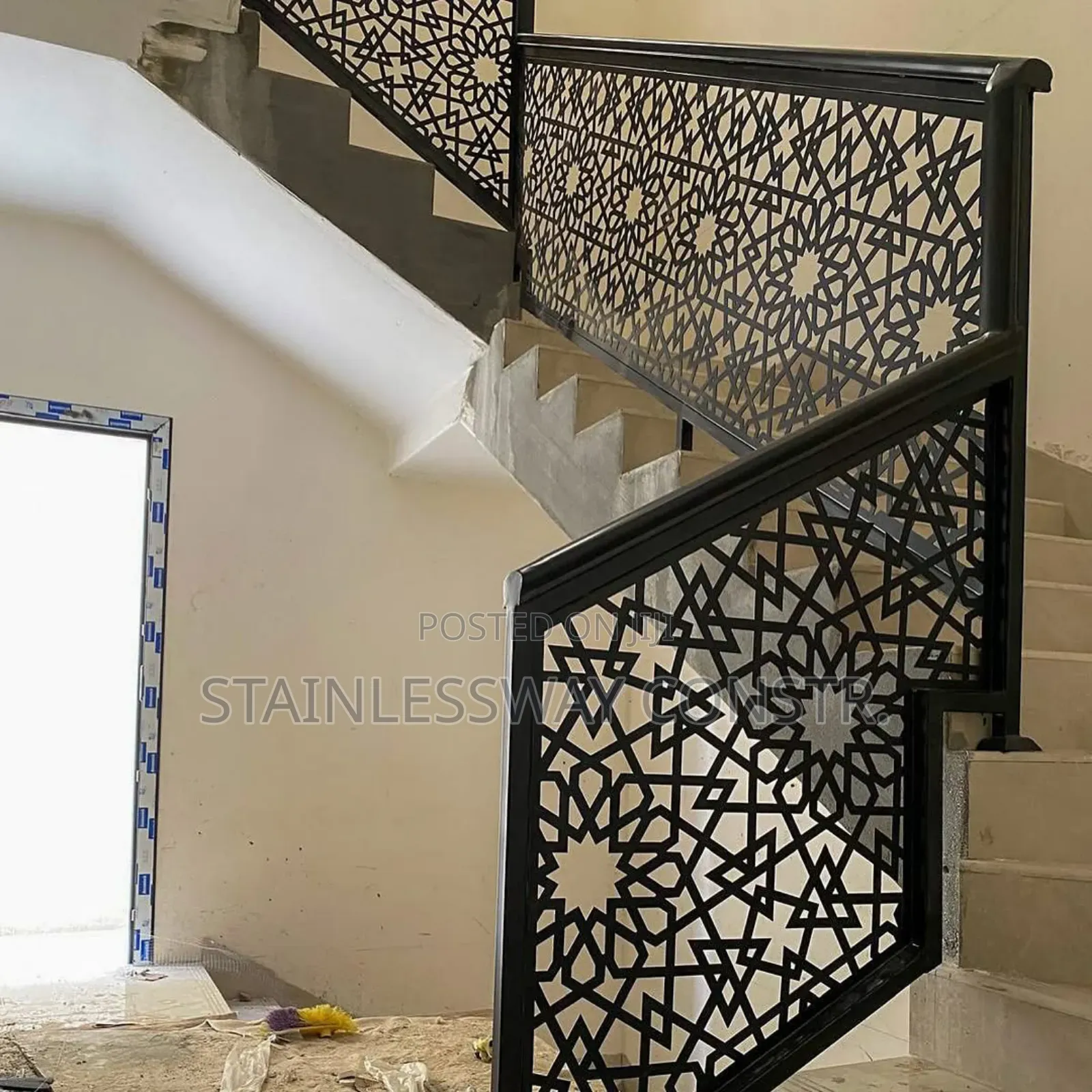 Lasercut Elegance: Precision Railings