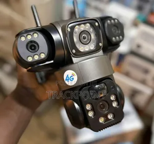 Waterproof/2-Way Audio Solar-Powered Triple Lens Camera 10mp