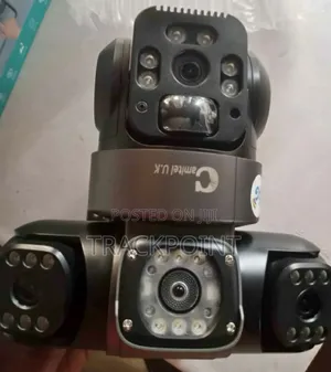 Motion Detection 3 Lens Solar Camera