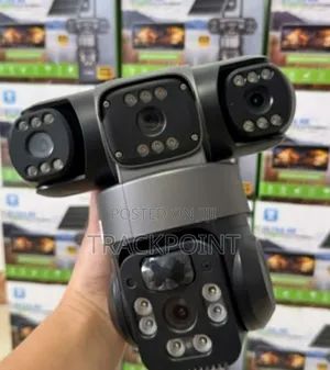 4g Solar CCTV Camera With Tripple Lens and Instant Alert Features