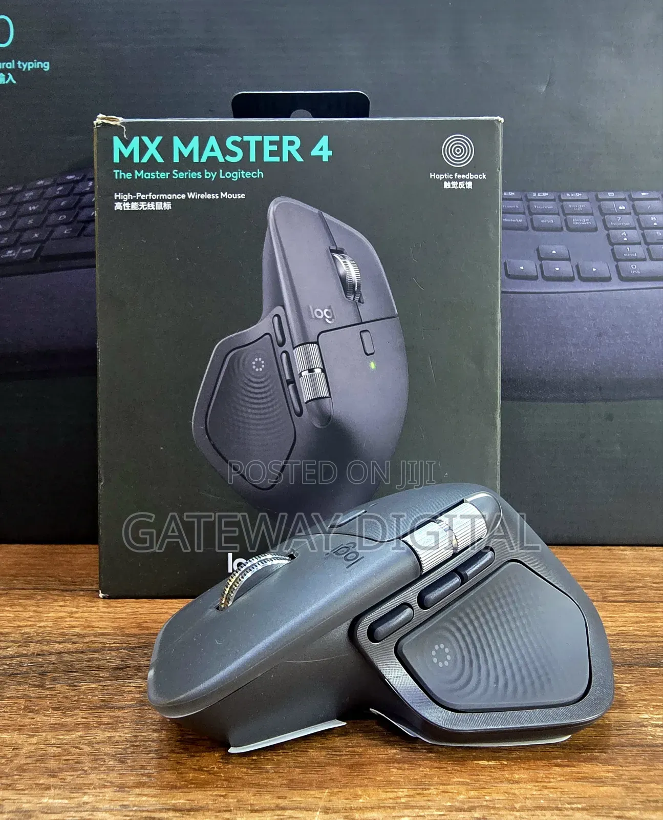 Logitech Mx Master 4, Ergonomic Bluetooth Mouse