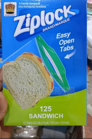 Ziplock Storage Bag Small Size 125pcs