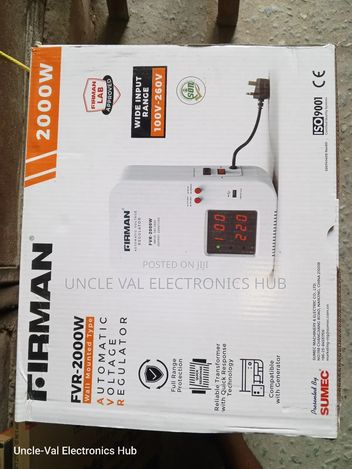 Firman 2000w Wall Stabilizer