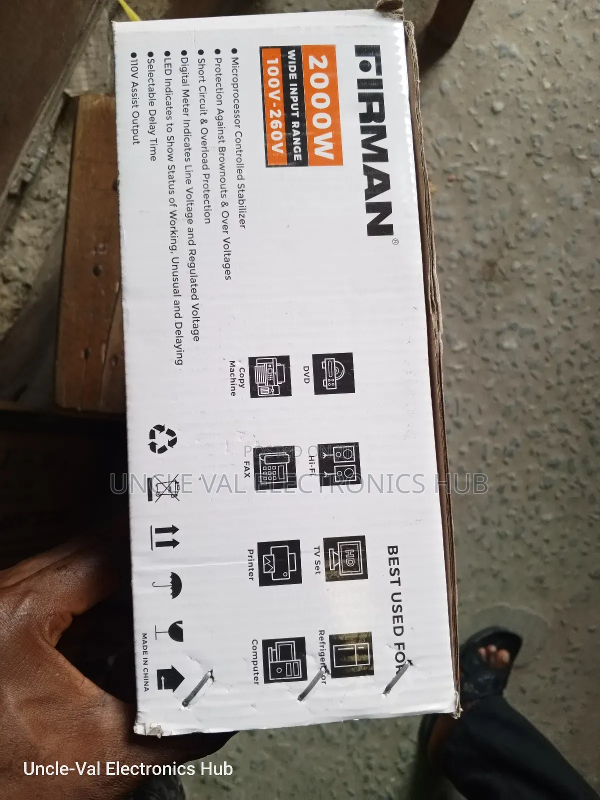 Firman 2000w Wall Stabilizer