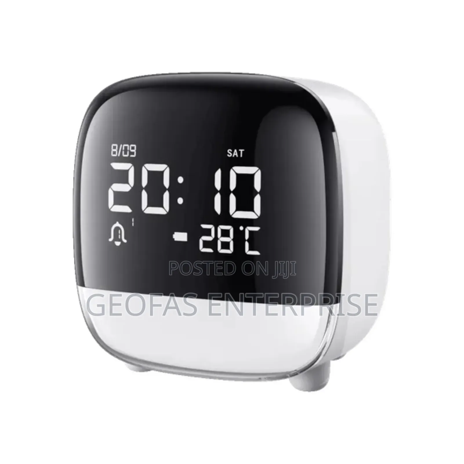 Oraimo Point Plus Multiuse Rechargeable Digital Clock With Touch Light