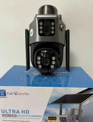 Double Lens 4g CCTV Camera With 8mp Hd Resolution Quality