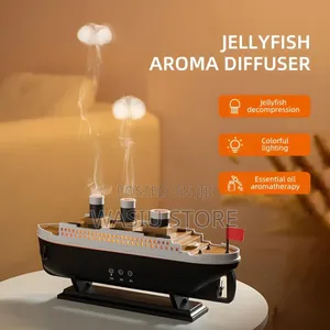 Titanic Jellyfish Design Humidifier 250ml, Led Lights, Remote Control