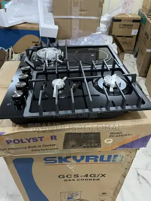 Polystar 3+1 Built-in Hob Pv-Gt60g3h – Easy Flame Ignition