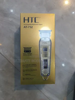 Brand New HTC at-732 Fully Metal Aluminum Hair Clipper