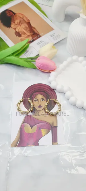 Gold Plated Fashionable Earrings