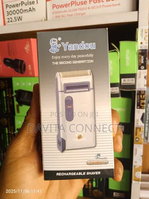 Yandou Rechargeable Titanium Shaver for Smooth Precision