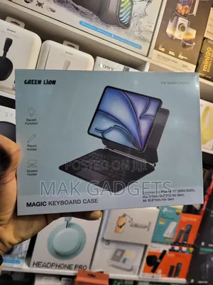 Green Lion New iPad Foldable and Portable Magic Keyboard With Case