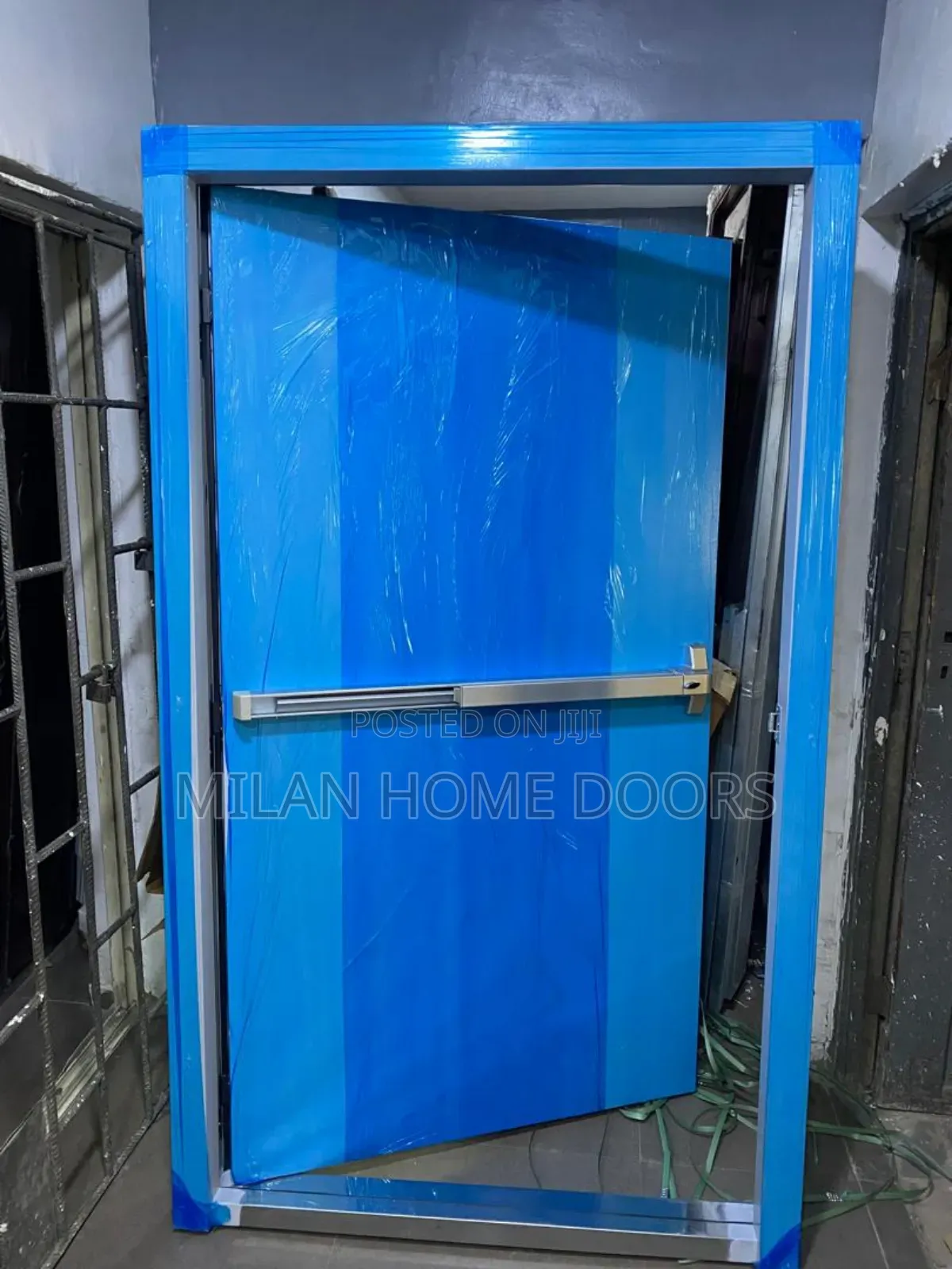 4ft by 7ft Single Leaf Emergency Fire Exit Security Door