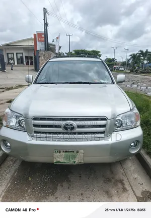 Toyota Highlander V6 4x4 2006 Silver