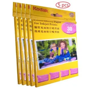 Kodak Photo Glossy Paper 4r Size -30pcs X 5pcs
