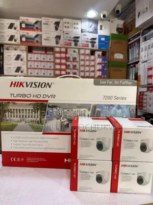 Hik Vision CCTV Camera (Complete 4channels )